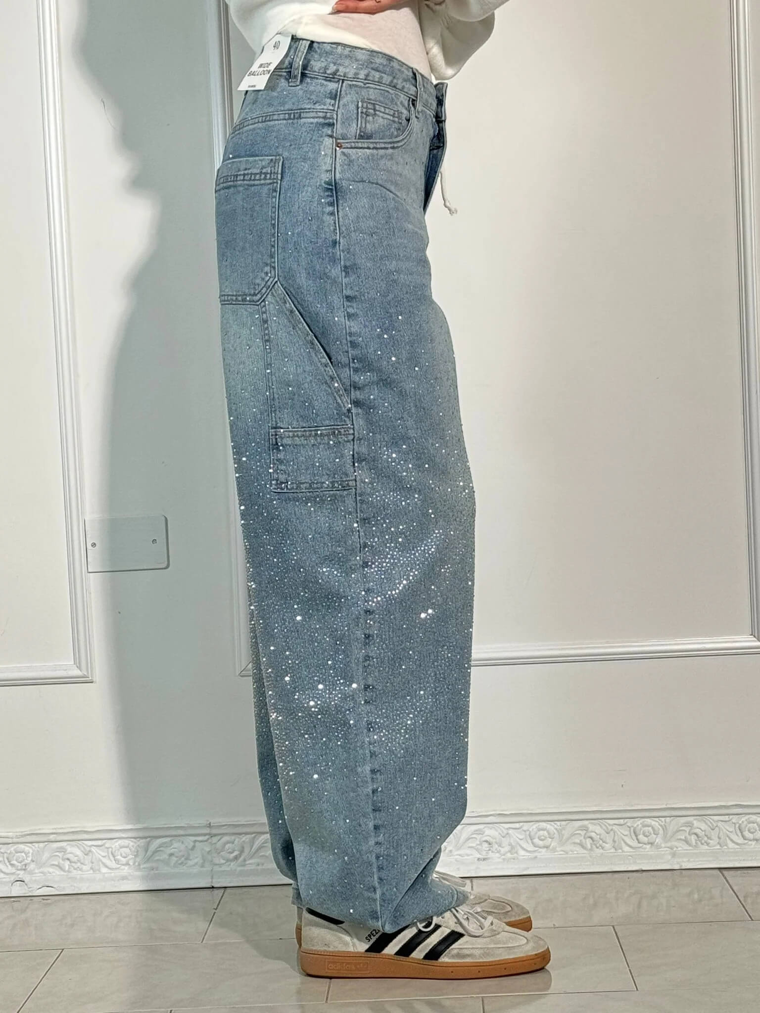 Shine Balloon Denim