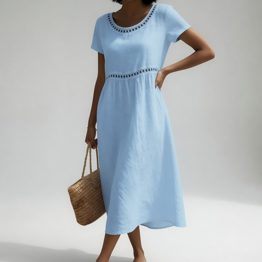 Livia | Embroidered Summer Dress