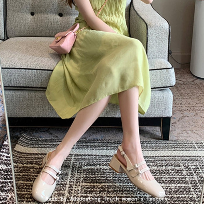 Nancy – Elegant Orthopaedic Leather Flats