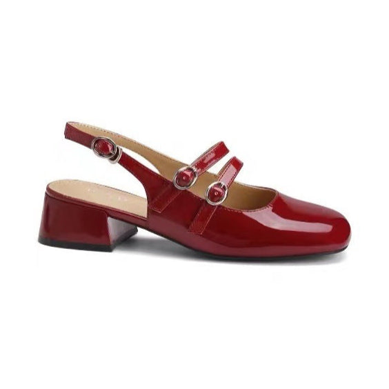 Nancy – Elegant Orthopaedic Leather Flats