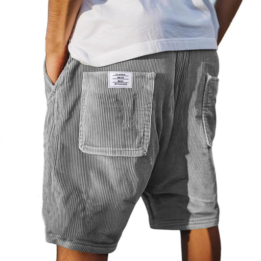 Beckett elegant velour shorts for men