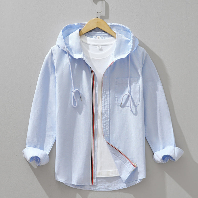 Casa Linen Pullover Hoodie