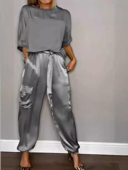 The Aria Satin Set
