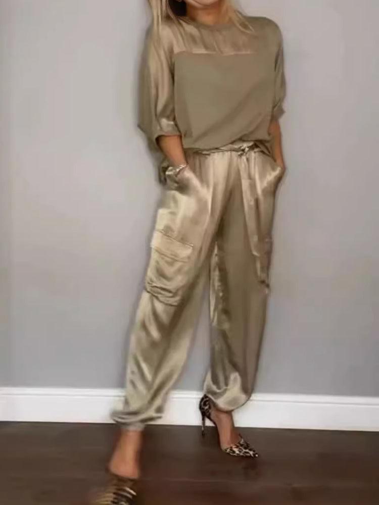 The Aria Satin Set