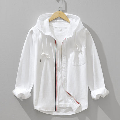 Casa Linen Pullover Hoodie
