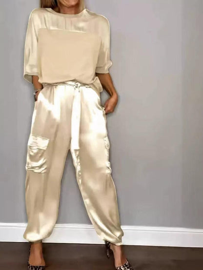The Aria Satin Set