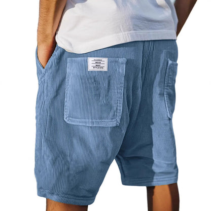 Beckett velour shorts colour option