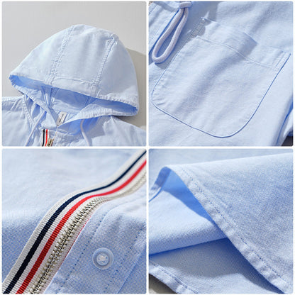 Casa Linen Pullover Hoodie
