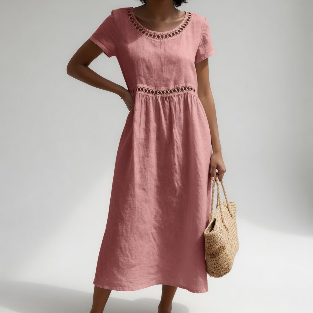 Livia | Embroidered Summer Dress