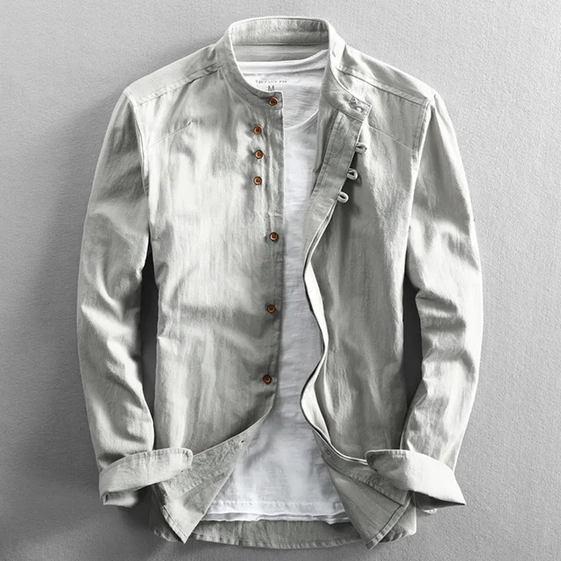 Kenji shirt fabric detail