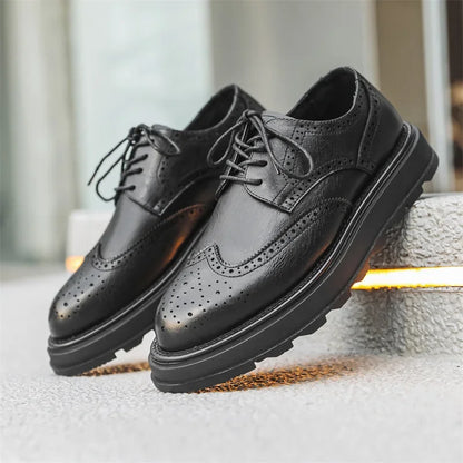 The Bravello Elegant Derby Shoes