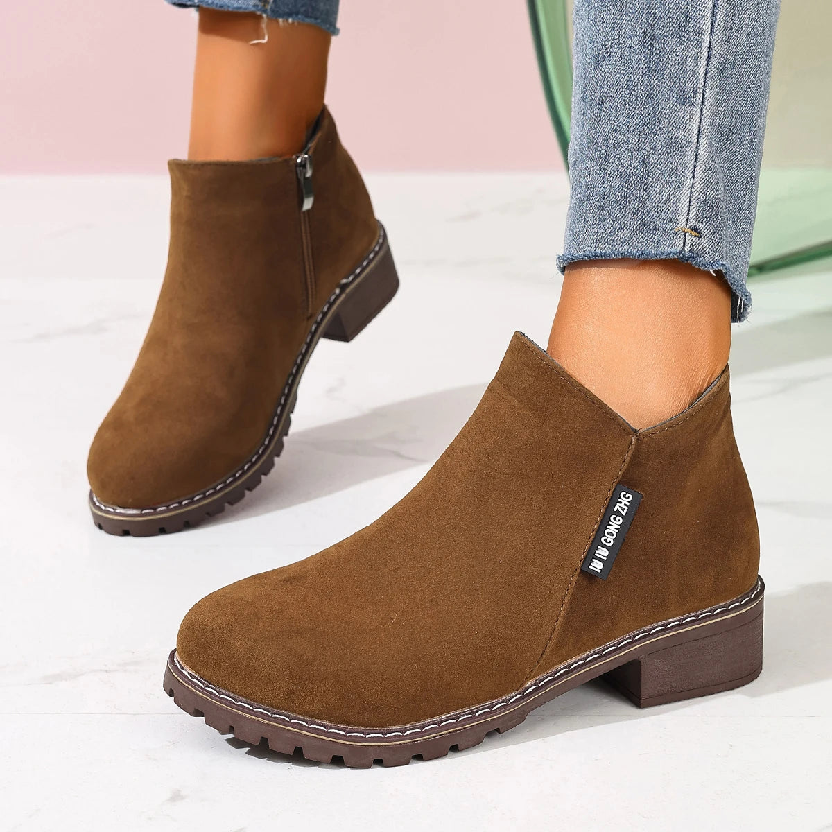 Selora Side-Zip Boots