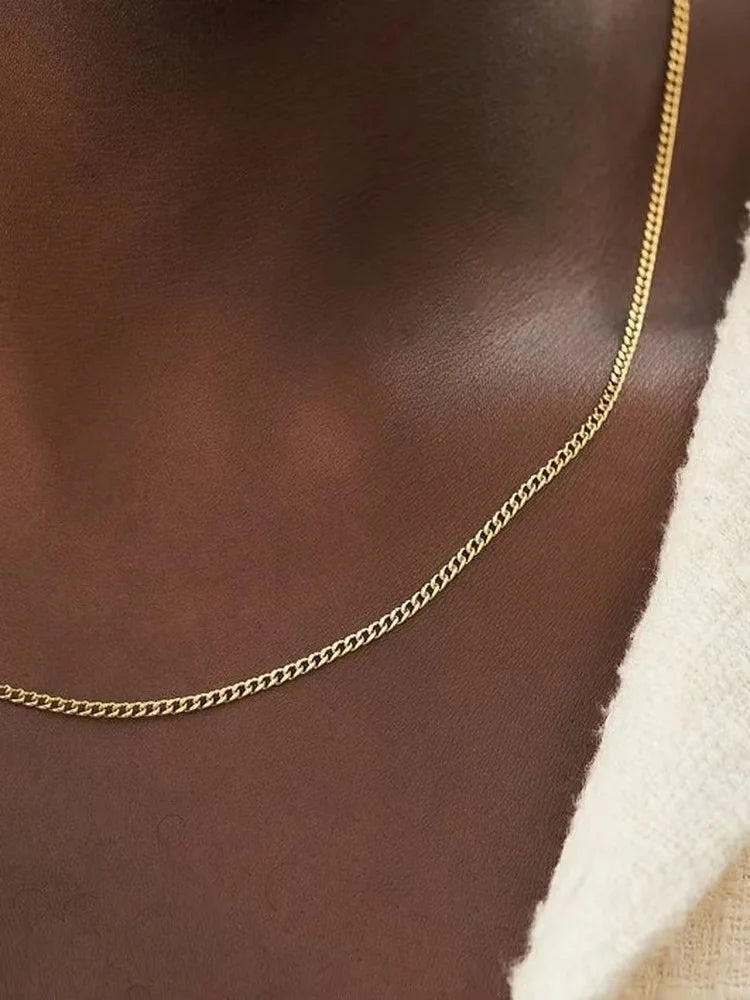 Steel Link Necklace
