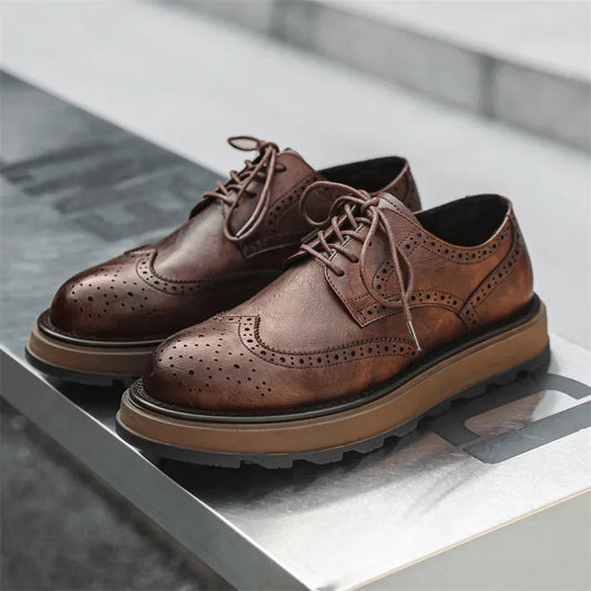 The Bravello Elegant Derby Shoes