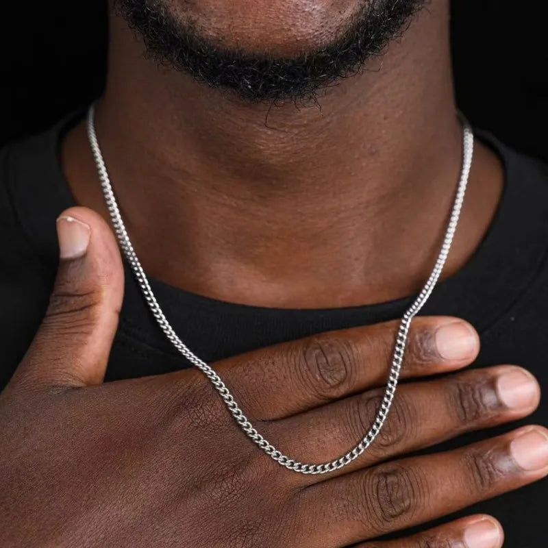 Steel Link Necklace