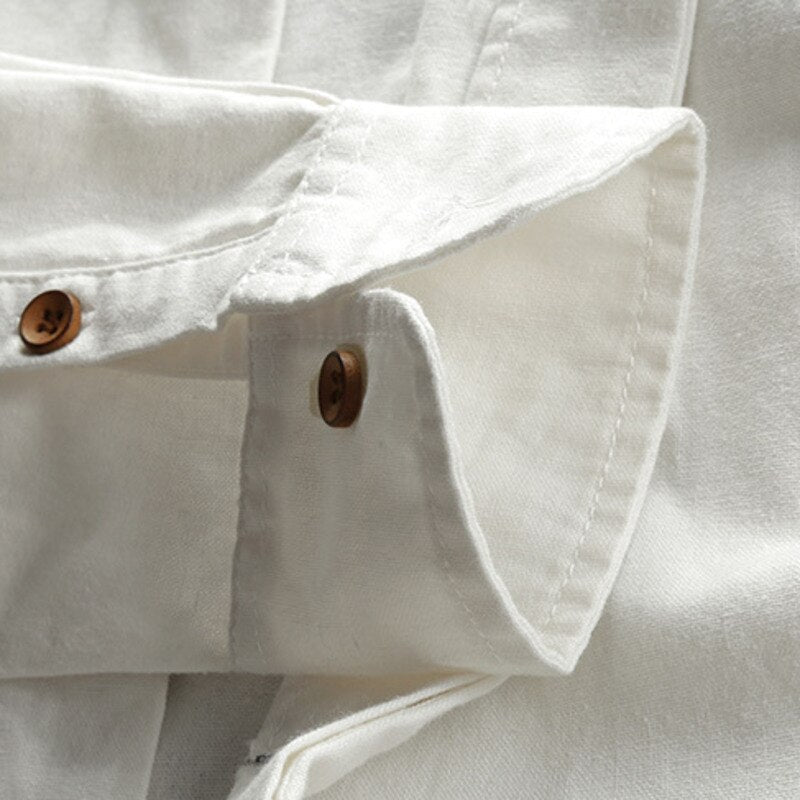 Kenji shirt collar detail