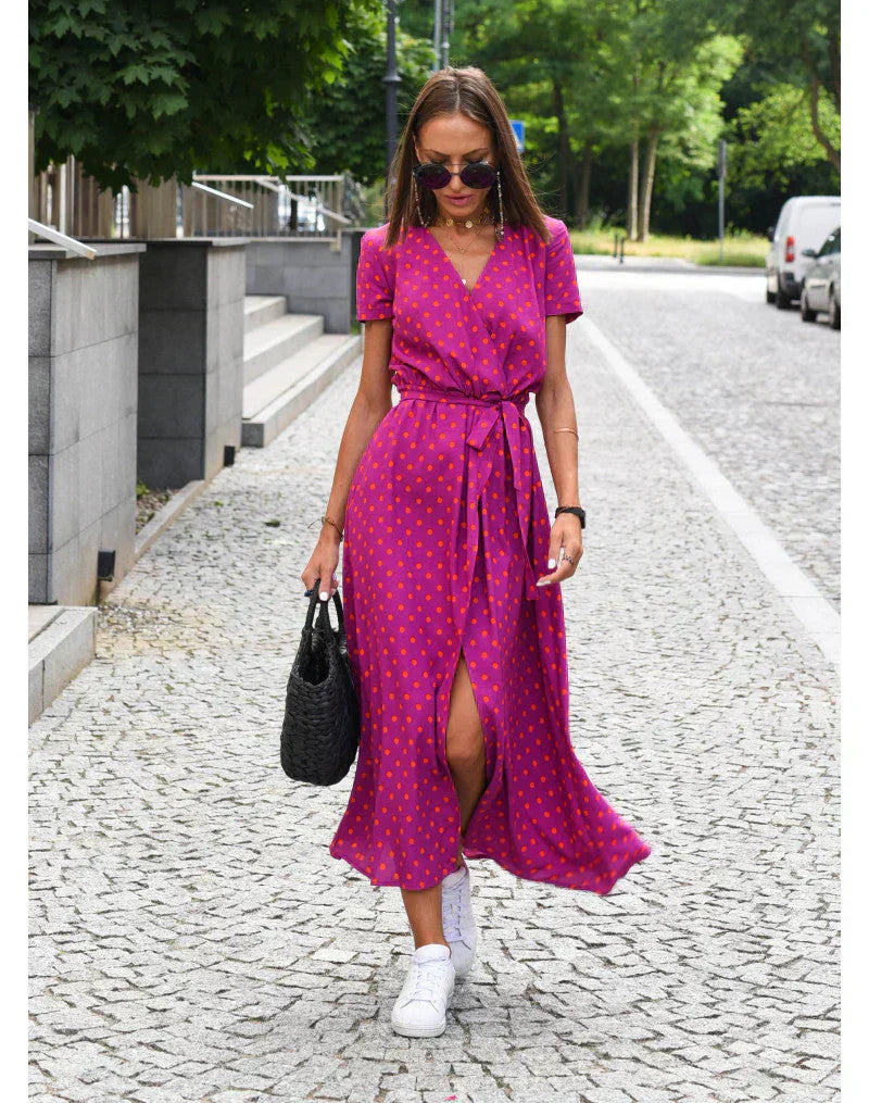 The Avela V-Neck Dress