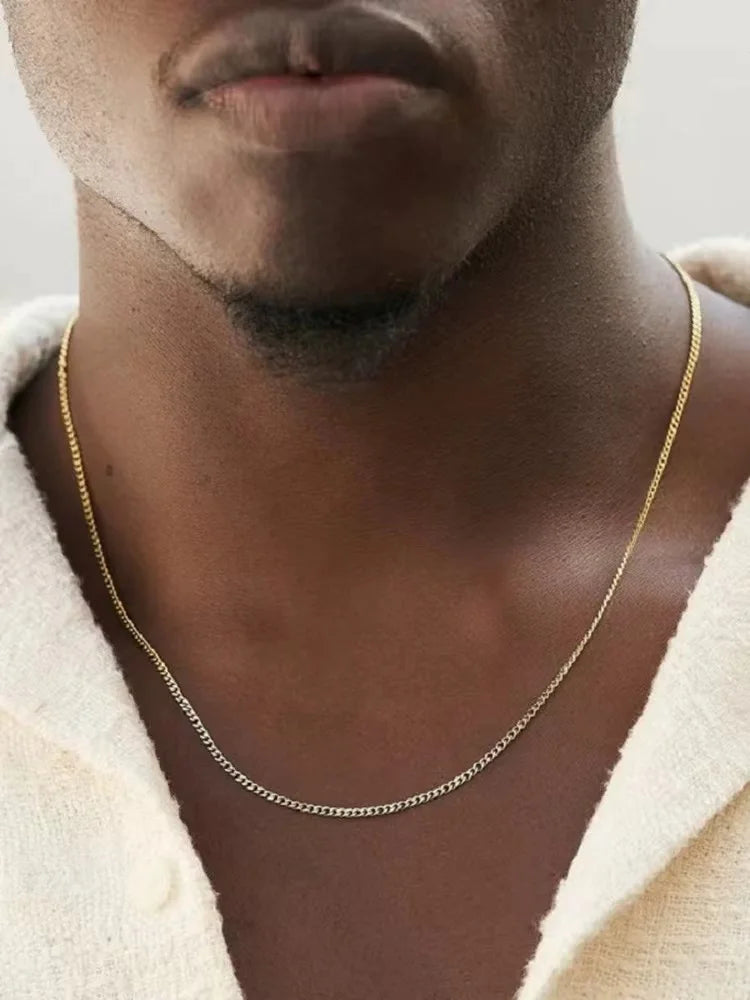 Steel Link Necklace