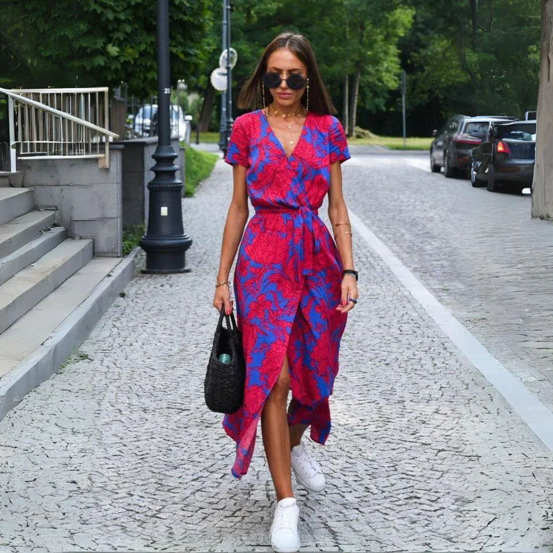 The Avela V-Neck Dress