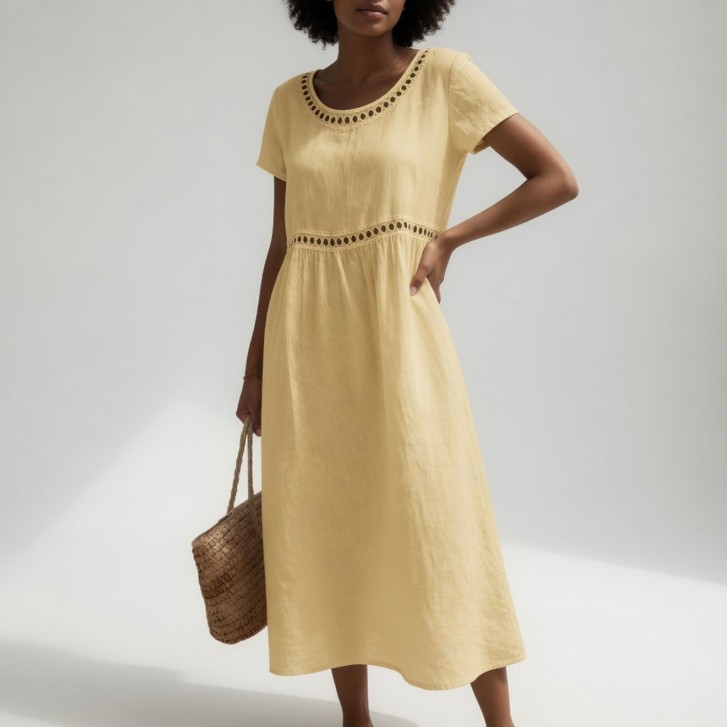 Livia | Embroidered Summer Dress