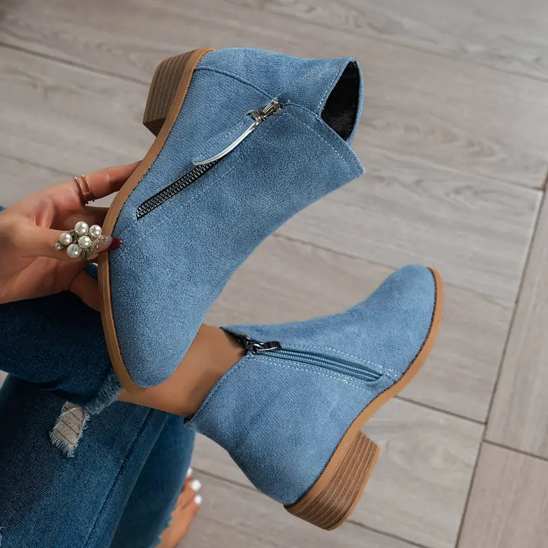 The Selvara Suede Boots