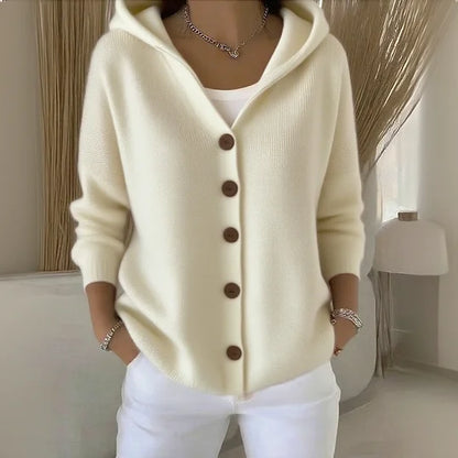 The Atelier Hooded Cardigan