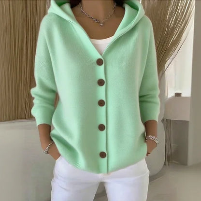 The Atelier Hooded Cardigan