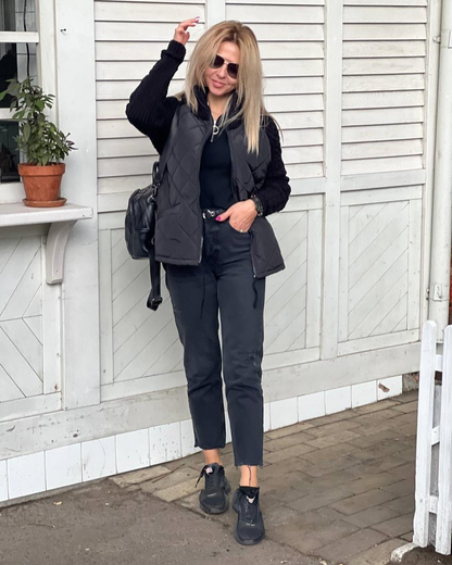 The Patchwork Knit Jacket
