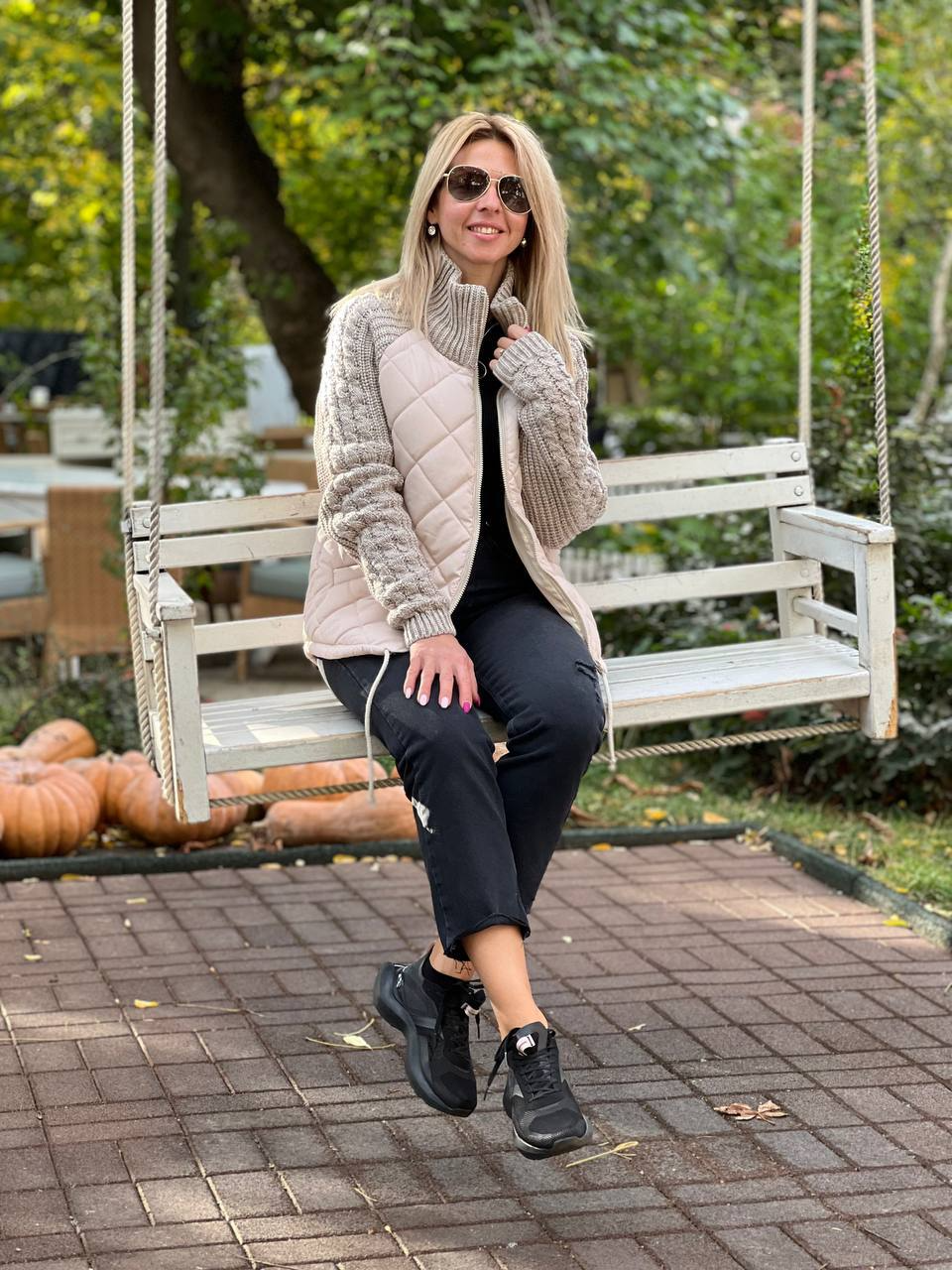 The Patchwork Knit Jacket