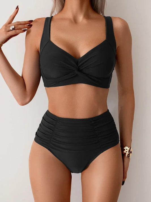 The Sofia High-Waisted Shaping Bikini