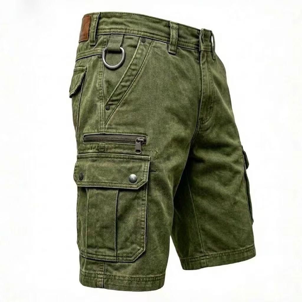 Denton Denim Cargo Shorts detail