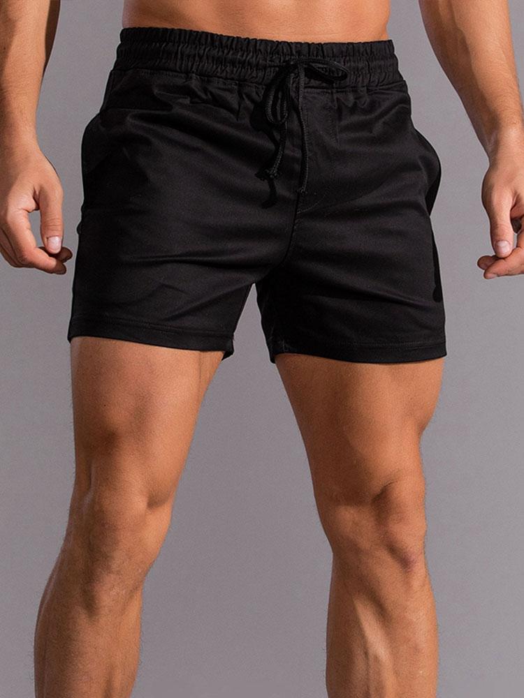 Cotton 3" Drawstring Shorts