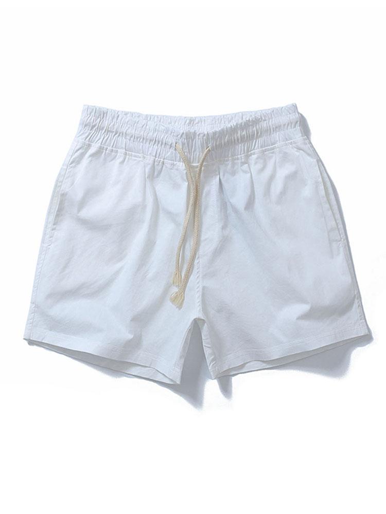 Cotton 3" Drawstring Shorts