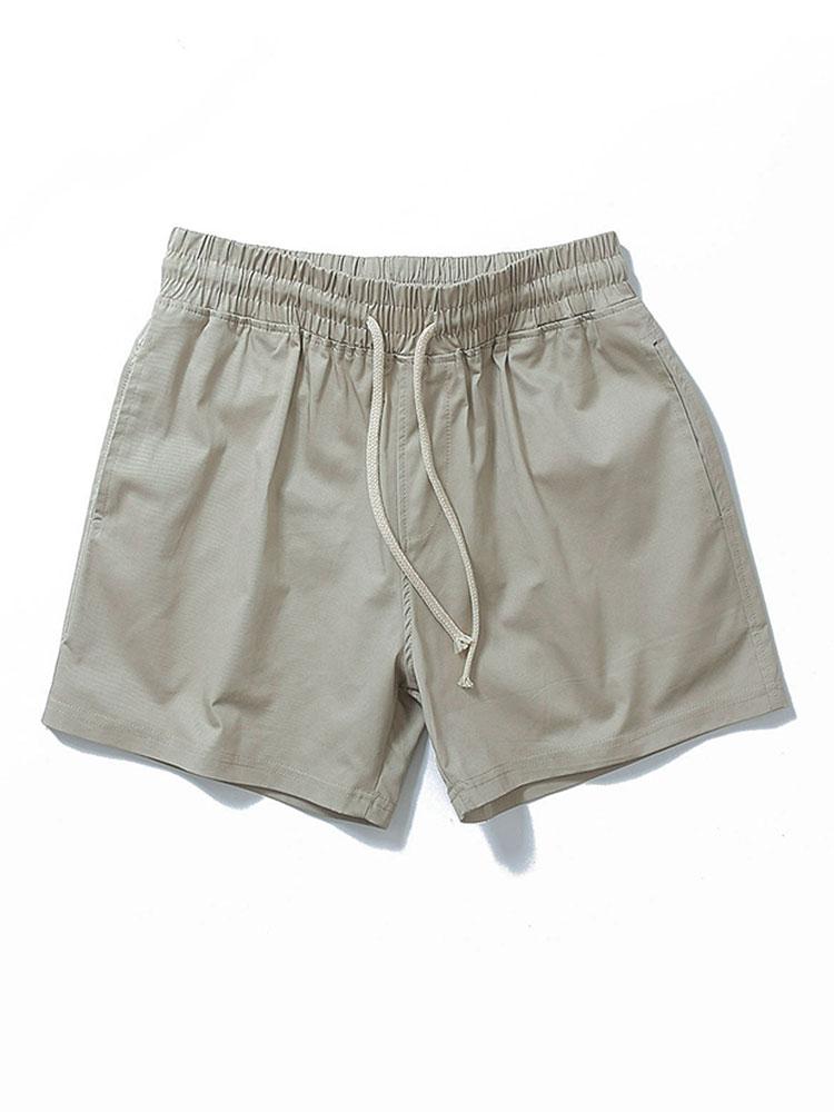 Cotton 3" Drawstring Shorts