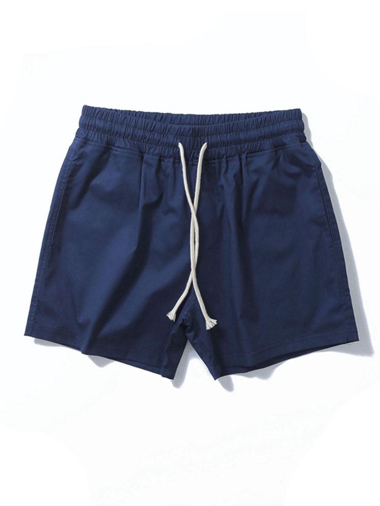 Cotton 3" Drawstring Shorts
