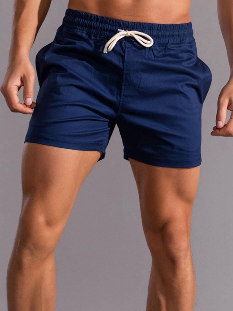 Cotton 3" Drawstring Shorts