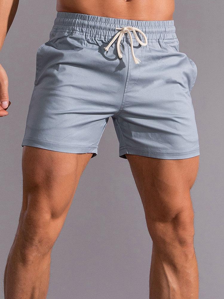 Cotton 3" Drawstring Shorts