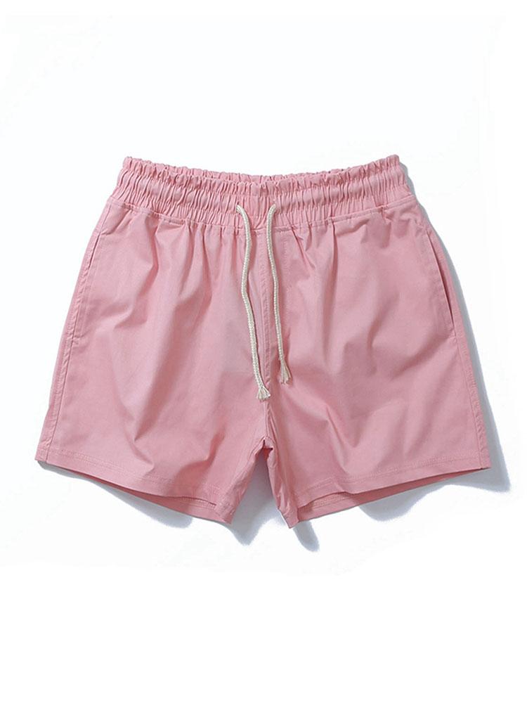 Cotton 3" Drawstring Shorts