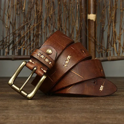 The Barrow Leather Belt