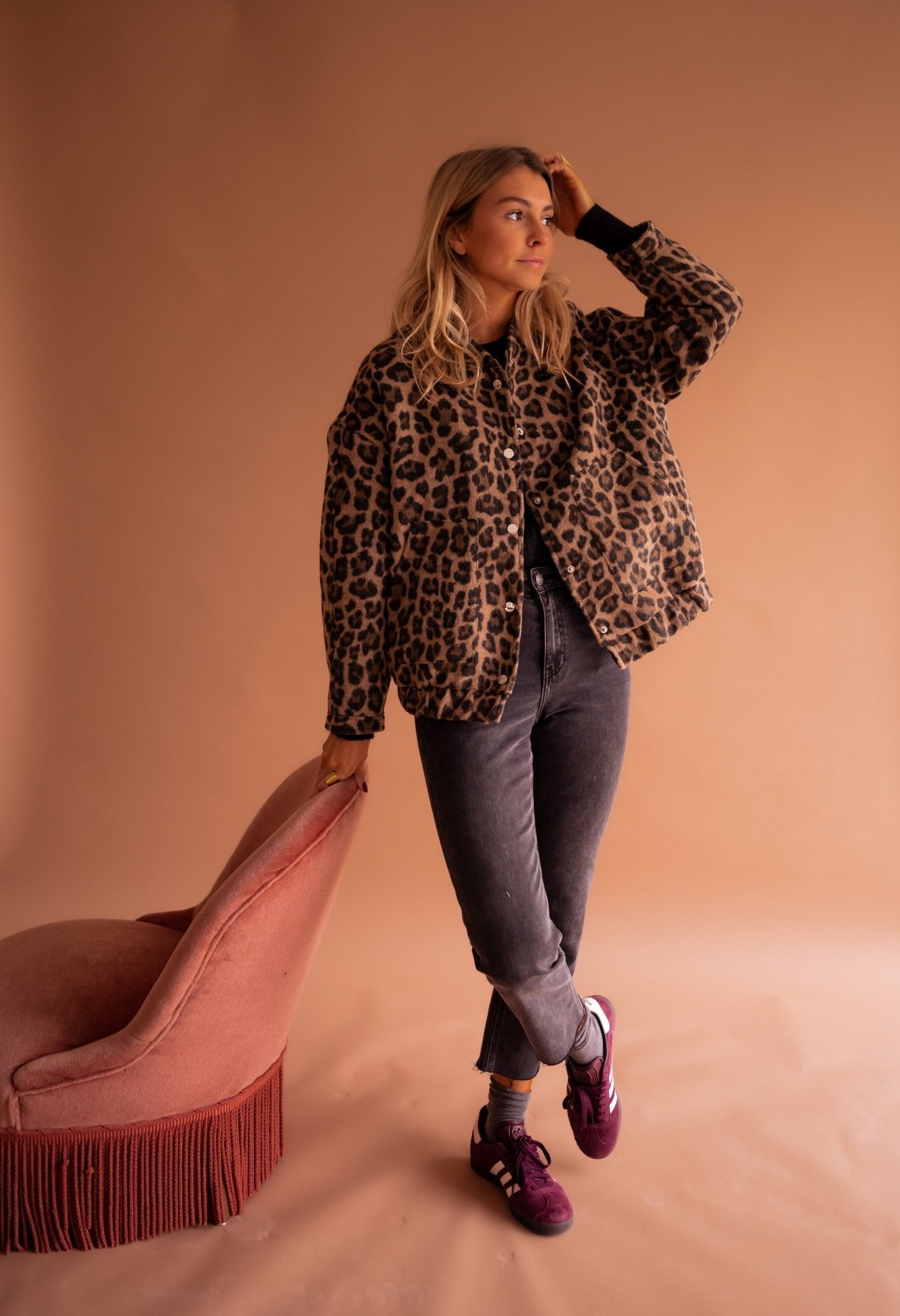 The leopard Jacket