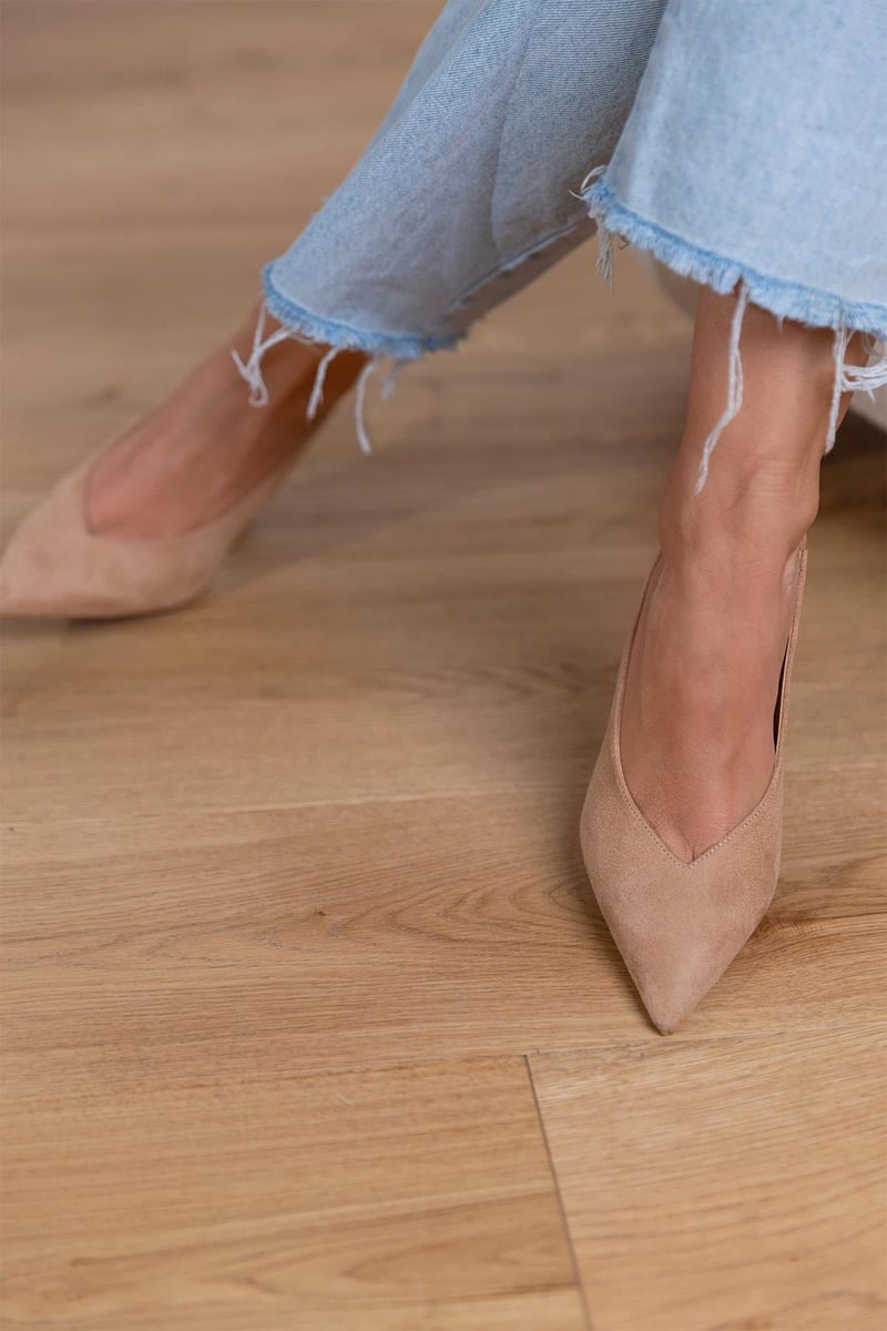 Alma™ – Timeless Nude Slingback Shoes