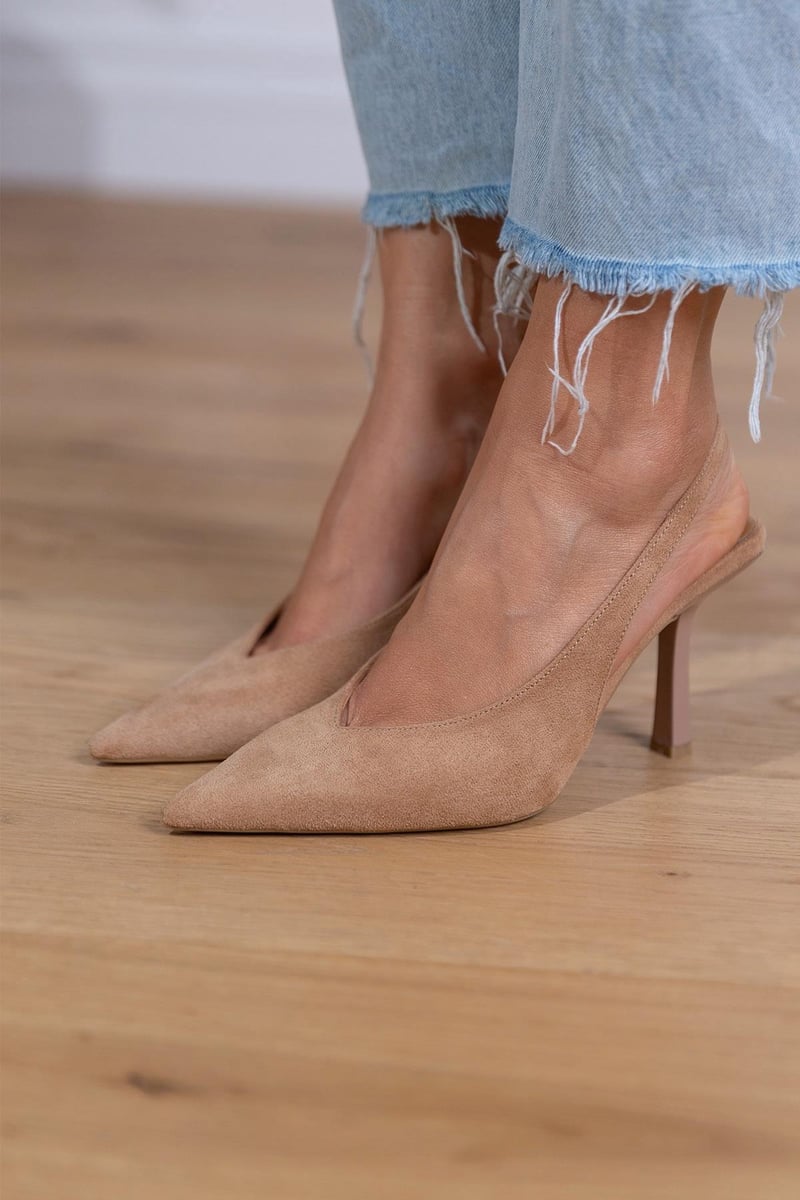 Alma™ – Timeless Nude Slingback Shoes