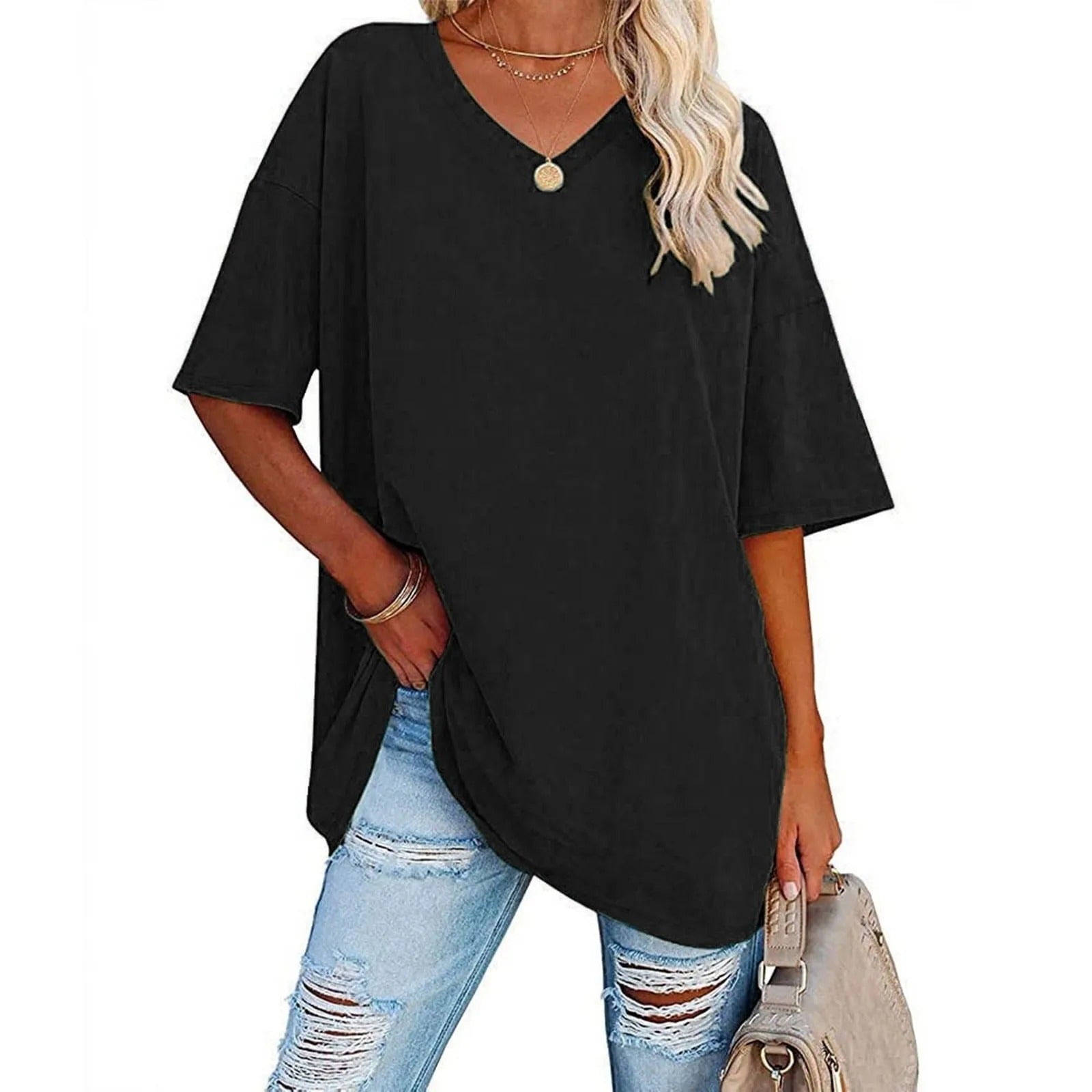 Gisele - Elegant Cotton T-Shirt