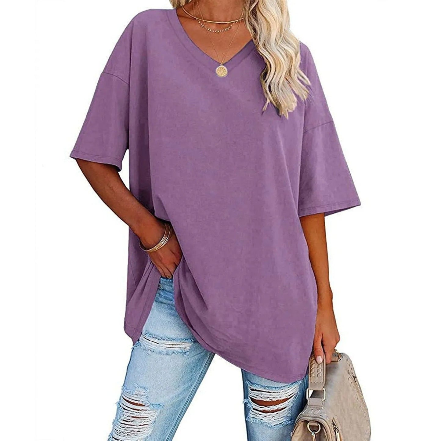 Gisele - Elegant Cotton T-Shirt