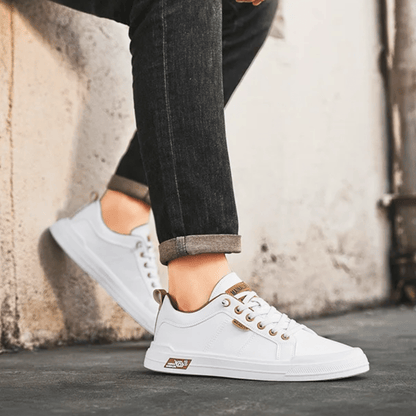 Sinclair trainers white detail